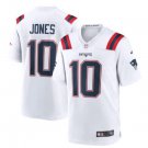 Mac Jones #10 New England Patriots Player NFL Game Jersey - White
