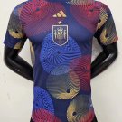 Spain 2022 2023 FIFA World Cup Pre-Match Player Jersey Soccer Football Shirt S - 2XL