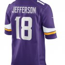Men's Justin Jefferson Purple Minnesota Vikings NFL Jersey S - 3XL