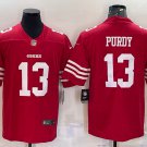 Men's San Francisco 49ers Brock Purdy #13 Scarlet NFL Jersey S - 3XL
