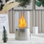Portable Tabletop Fireplace Fire Bowl Tabletop Clean Burning Bio Ethanol Fire Pit Ventless Firepit