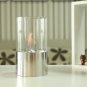 Portable Tabletop Fireplace Fire Bowl Tabletop Clean Burning Bio Ethanol Fire Pit Ventless Firepit