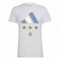 Argentina adidas World Cup 2022 Winners T-Shirt - White