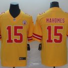 Men's Kansas City Chiefs #15 Patrick Mahomes Limited Yellow NFL  Jersey S - 3XL