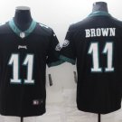 Men's Philadelphia Eagles AJ BROWN #11 Black NFL Jersey S - 3XL
