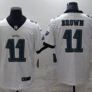 Men's Philadelphia Eagles AJ BROWN #11 White NFL Jersey S - 3XL