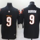 Men's Cincinnati Bengals #9 Joe Burrow Black NFL Jersey S- 3XL