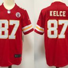 Men's Kansas City Chiefs Travis Kelce #87 Red NFL Jersey S - 3XL