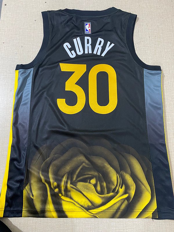 Stephen Curry Golden State Warriors #30 City Edition NBA Jersey S - 2XL