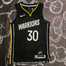 Golden State Warriors Stephen Curry #30 Men's MVP NBA Jersey Black  S - 2XL