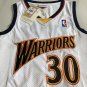 Golden State Warriors #30 Stephen Curry 2009-10 White Hardwood Classics Throwback NBA Jersey S- 2XL