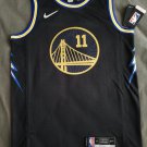 Golden State Warriors #11 Klay Thompson 21/22 Black Gold City NBA Jersey S - 2XL