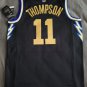 Golden State Warriors #11 Klay Thompson 21/22 Black Gold City NBA Jersey S - 2XL