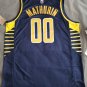 Men's Indiana Pacers #00 Mathurin Navy Blue 22/23 Swingman Stitched NBA Jersey S- 2XL