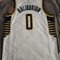 Men's Indiana Pacers #0 Haliburton White Swingman NBA Jersey S- 2XL
