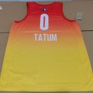 Men's Jayson Tatum #0 2023 All Star Orange NBA Jersey S - 2XL