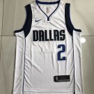 Men's Dallas Mavericks Kyrie Irving #2 White NBA Jersey - Association Edition S-2XL