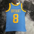 #8 Kobe Bryant Los Angeles Lakers 2001-02 M&N Blue NBA Jersey S-2XL