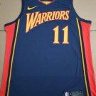 Golden State Warriors #11 Thompson 2022 NBA Finals Throwback Jersey S - 2XL
