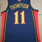 Golden State Warriors #11 Thompson 2022 NBA Finals Throwback Jersey S - 2XL