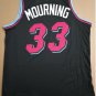 Men's #33 Alonzo Mourning Miami Heat Black NBA City Jersey S-2XL
