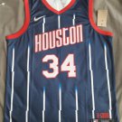 Men's Houston Rockets #34 Hakeem Olajuwon 21/22 75th Anniversary NBA City Jersey S-2XL