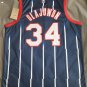 Men's Houston Rockets #34 Hakeem Olajuwon 21/22 75th Anniversary NBA City Jersey S-2XL