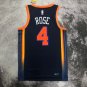 Men's New York Knicks #4 Derrek Rose 22/23 NBA Statement Jersey S-2XL