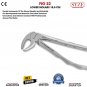 German Adult Lower Molars Root Forceps Fig 22 15.5CM Dental Lab Pliers CE UK