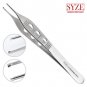 Mosquito Pliers Micro Tweezers Kelly Forceps Eye Tweezers Adson Gold Plated SYZE