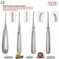 Dental Root Warwick James Tooth Luxation Extraction Elevators 4PCS Oral Surgery