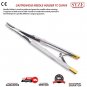 Dental Needle Holder 14CM Castroviejo TC Curve Surgical Instruments CE UK SYZE