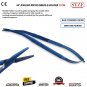 Needle Holder Micro 30" Angled Castroviejo Suture Forceps 3PCS Surgical Tools CE