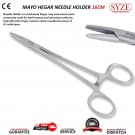 SYZE MAYO Hager Needle Holder 16CM Silver Color Surgical Instruments CE UK