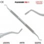Range Of Dental Amalgam Pluggers Serrated Composite Filling Instruments