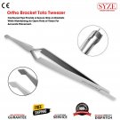 Surgical Ortho Bracket Tota Tweezers First Aid Bracket Holding Forceps Orthodontic Placing