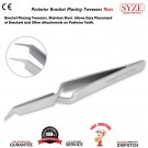 STAINLESS STEEL Posterior BRACKET PLACING Orthodontic Dental Forceps Tweezers UK