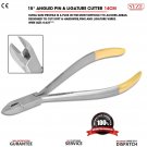 Ligature Wire Cutters Slim Orthodontics Dentistry Supplies Ortho Pliers Lab Tool