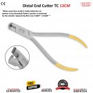 Distal End Cutter - TC - Cut & Hold - Finish: Satin, German Dull - 13 cm - Suitable to cut