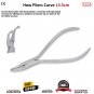 Dental How Plier Curved Orthodontic ArchWire,Pin Removal Surgical Instrument New