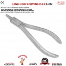 Orthodontic Nancy Pliers 4 Steps Loop Forming Wire Bending Plier Dentistry Tools