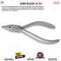 Dental Kim Plier Loop Forming Multi Edge With Cutter Orthodontic Instruments CE
