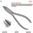 Set of 3 Orthodontic Wire Bending Pliers Loop Forming Aderer Three Prong Plier Set of 3 Orthodontic Wire Bending Pliers Loop Forming Aderer Three Prong Plier