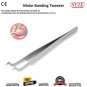 Dental Pinzas Molar Bonding & Holding Tweezer Forceps Orthodontic Instruments CE