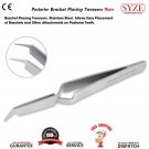 STAINLESS STEEL Posterior BRACKET PLACING Orthodontic Dental Forceps Tweezers 11CM UK