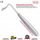Dental Bowdler Henry Rake Retractor For Lower Teeth Wisdom Surgical Retractor CE