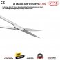Medical Nursing Surgical LA Grange Gum Scissor 11.5CM Blade Shears Tissue Cutting Trimming