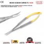 Castroviejo Micro Scissors Curved SURGICAL DENTAL EYE INSTRUMENTS SYZE UK