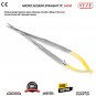 Castroviejo Micro Scissors Straigth SURGICAL DENTAL EYE INSTRUMENTS SYZE UK