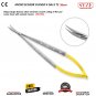 Castroviejo Micro Surgery Scissors Curved 16cm TC Dental Eye Ophthalmic Tools